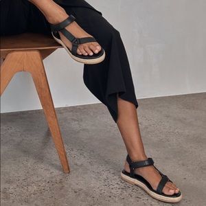 St. Agni Sportsu Leather Sandals